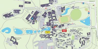 ديكين خريطة الحرم الجامعي