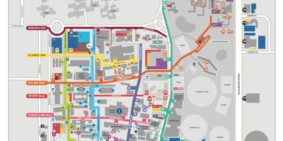جامعة موناش كلايتون خريطة
