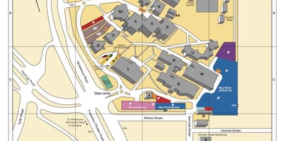 جامعة موناش خريطة الحرم الجامعي